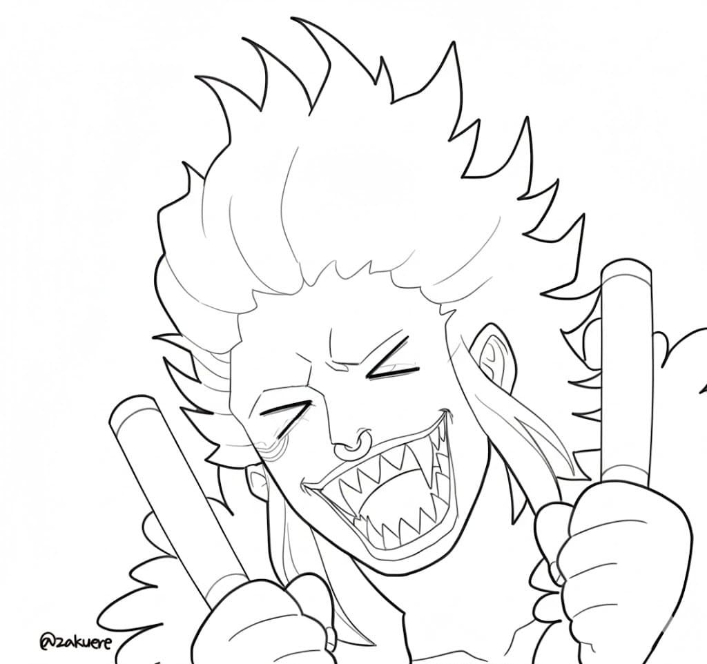 Coloriage Joyeux Bartolomeo