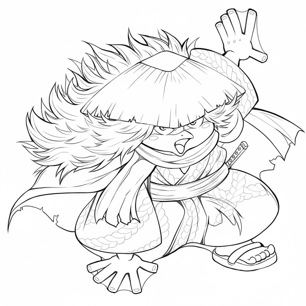 Coloriage Kawamatsu cool