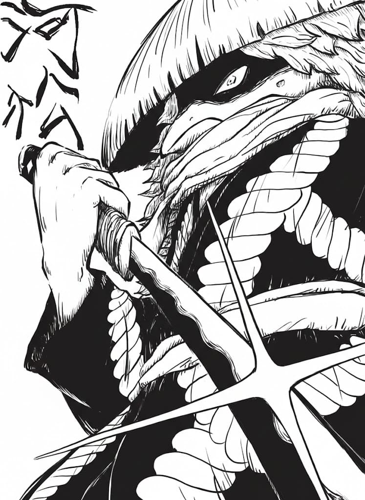 Coloriage Kawamatsu est cool