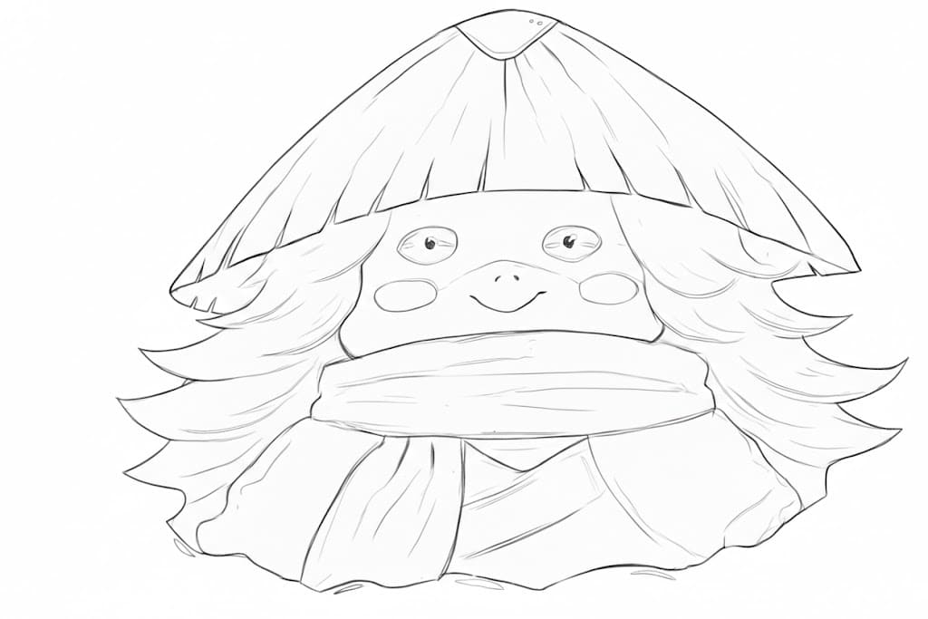 Coloriage Kawamatsu imprimer