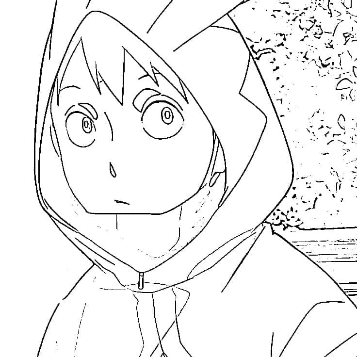 Coloriage Koichi Haimawari imprimable