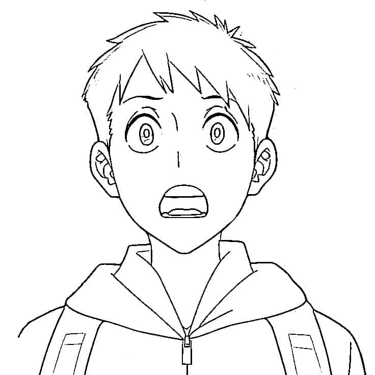 Coloriage Koichi Haimawari Imprimable gratuit