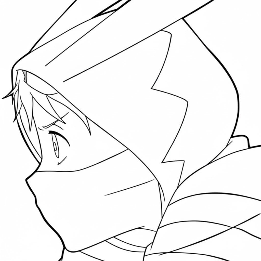 Coloriage Koichi Haimawari mignon