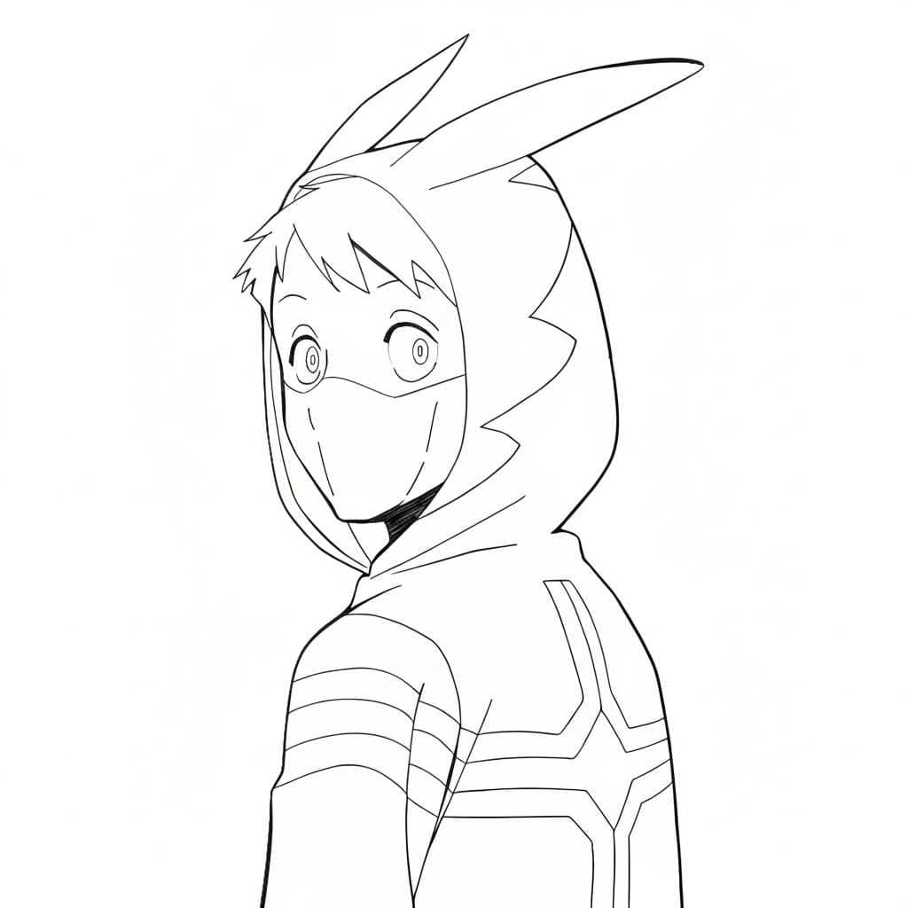 Coloriage Koichi Haimawari