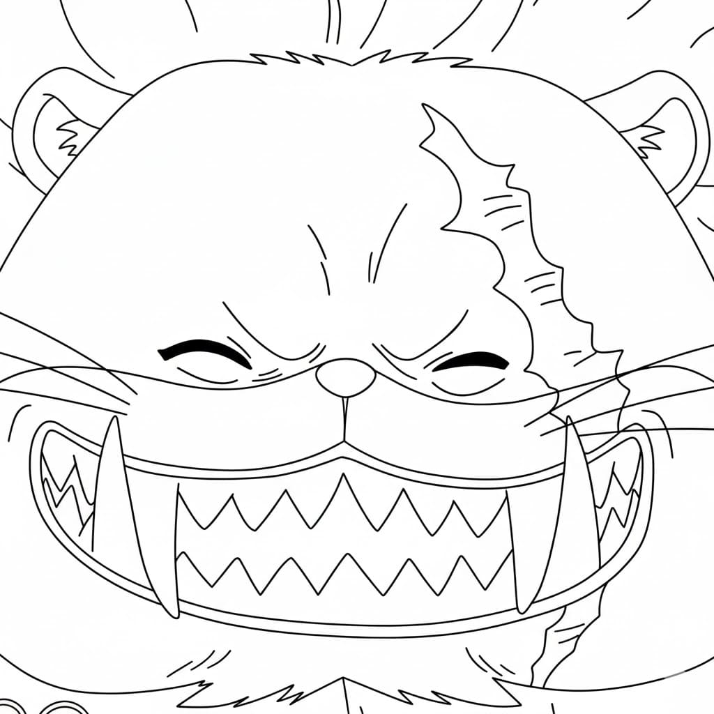 Coloriage Nekomamushi amusant