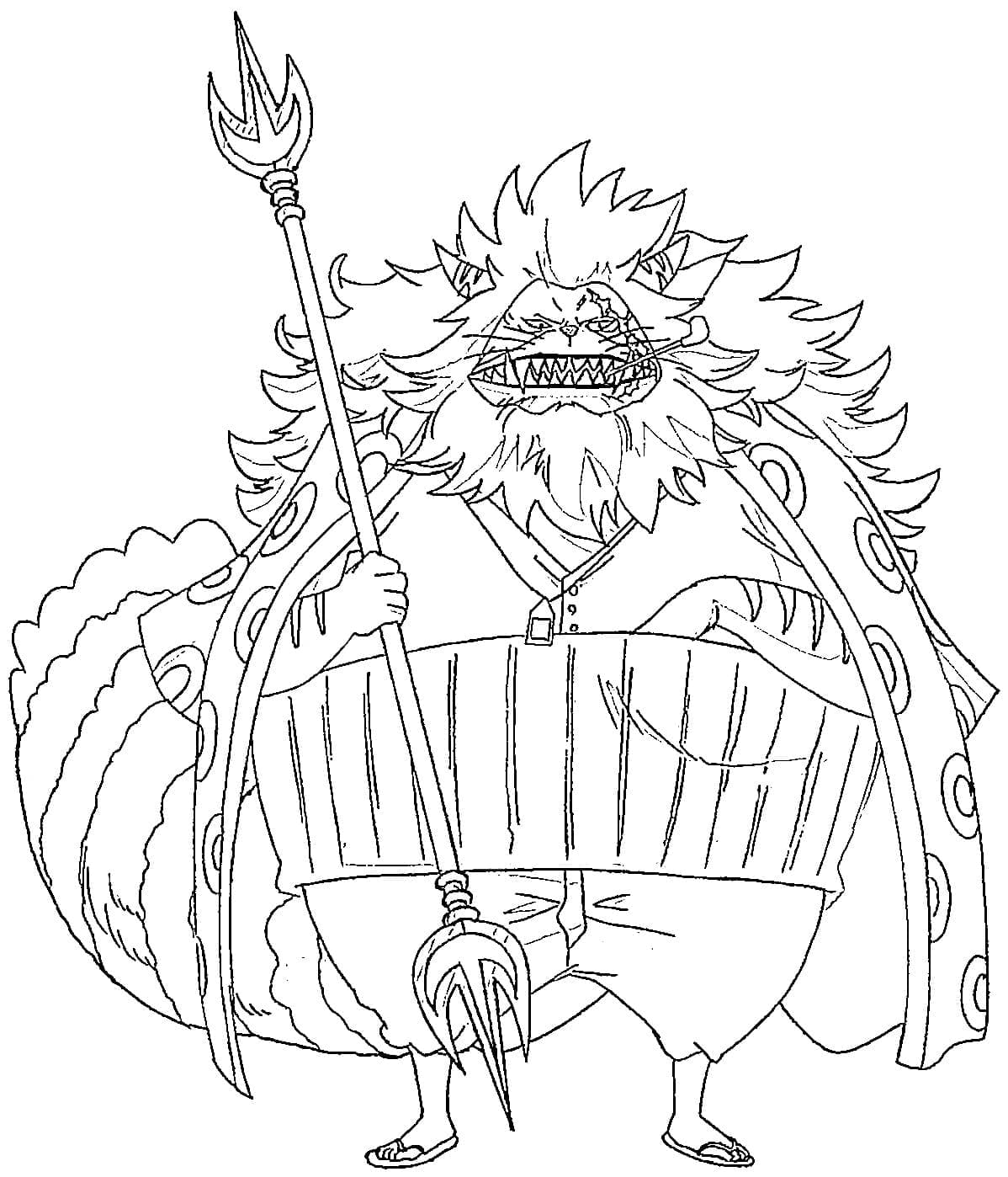 Coloriage Nekomamushi dans Anime One Piece