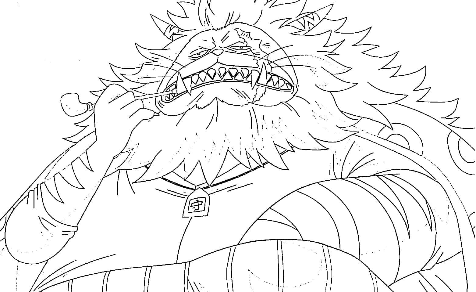 Coloriage Nekomamushi de Anime One Piece