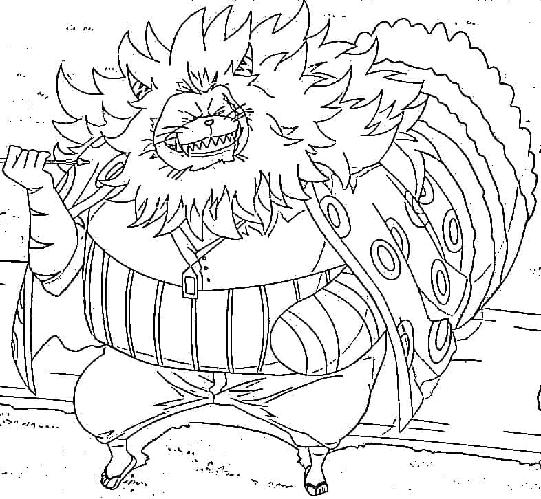 Coloriage Nekomamushi de One Piece