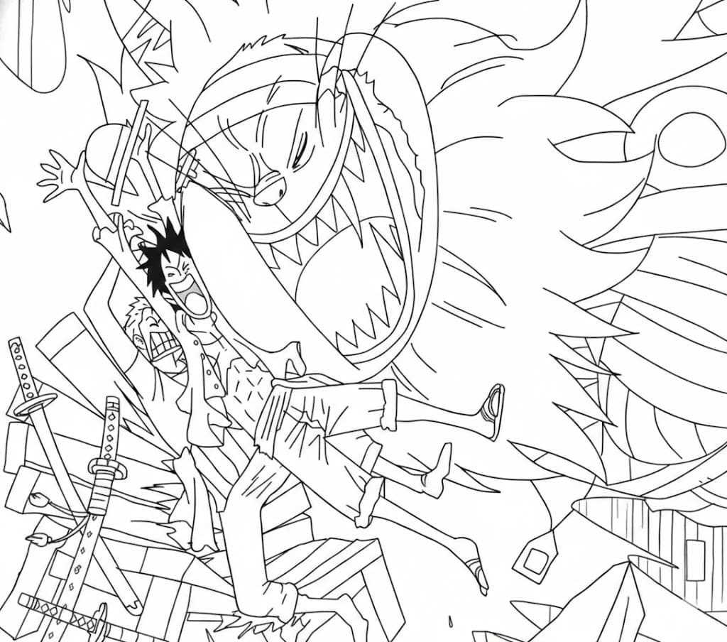 Coloriage Nekomamushi gratuit