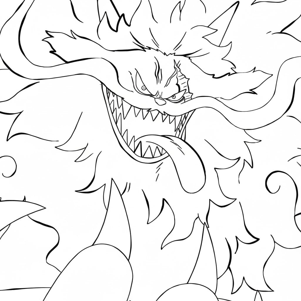 Coloriage Nekomamushi imprimer