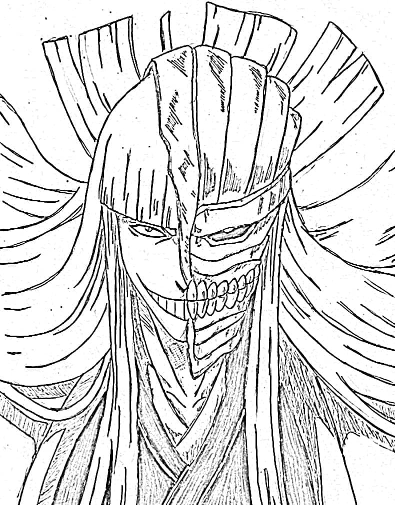 Coloriage Shinji Hirako de Anime Bleach