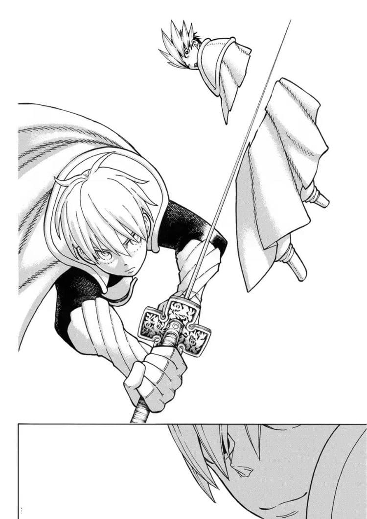 Coloriage Sho Kusakabe combat