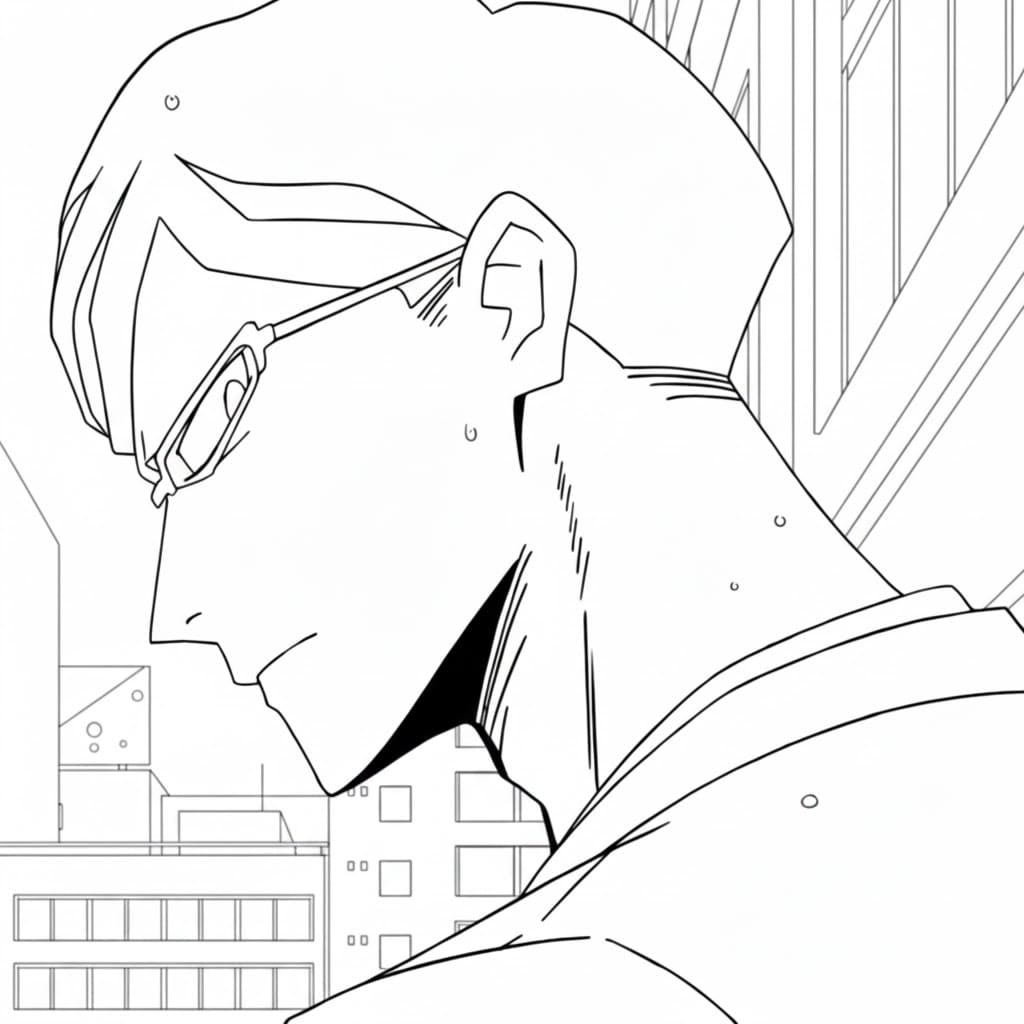 Coloriage Sir Nighteye