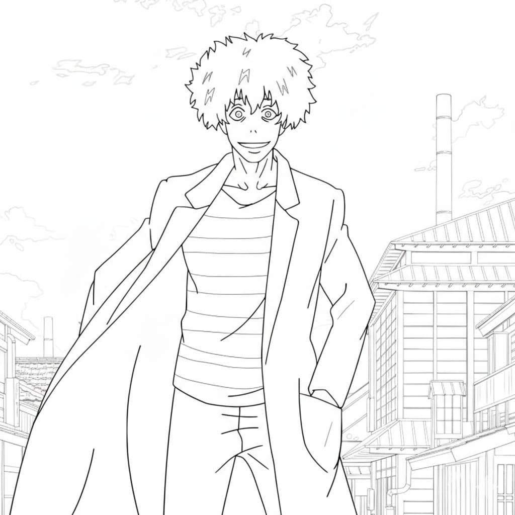 Coloriage Viktor Licht cool