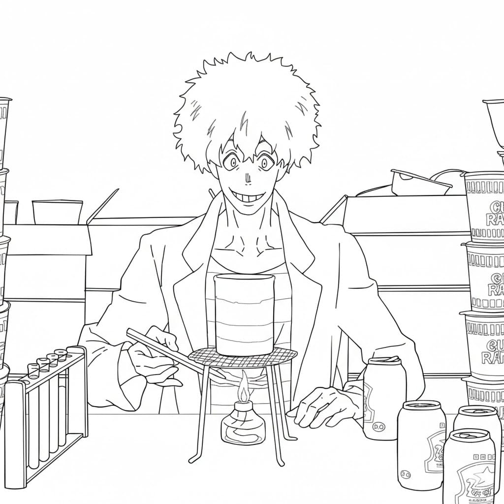 Coloriage Viktor Licht dur