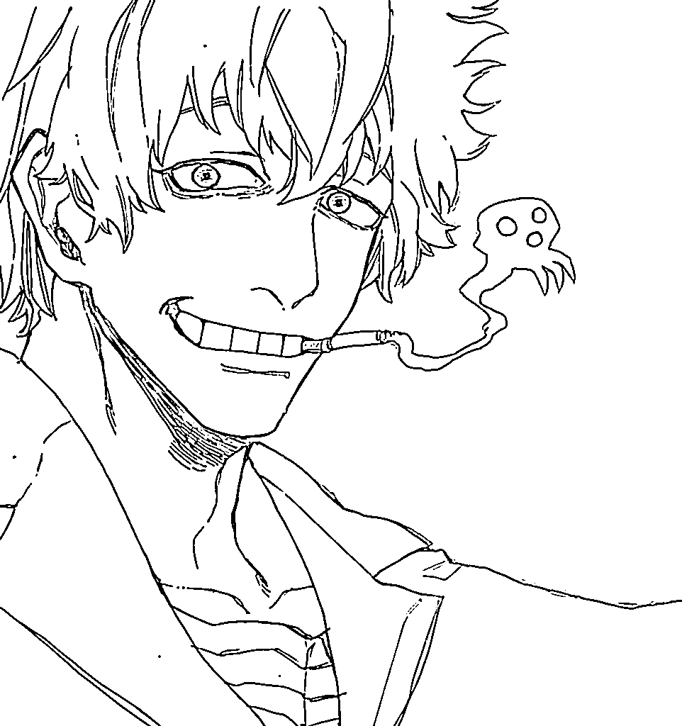 Coloriage Viktor Licht fume