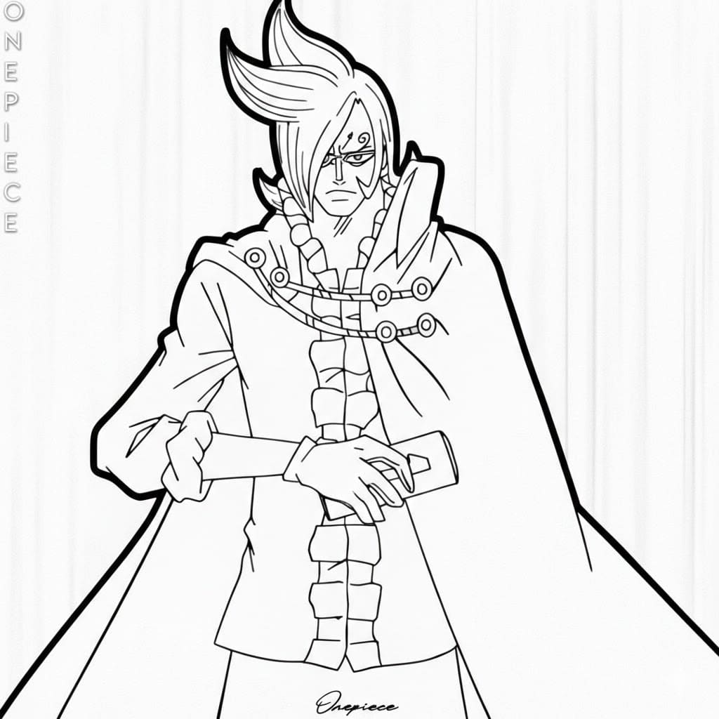 Coloriage Vinsmoke Ichiji imprimer