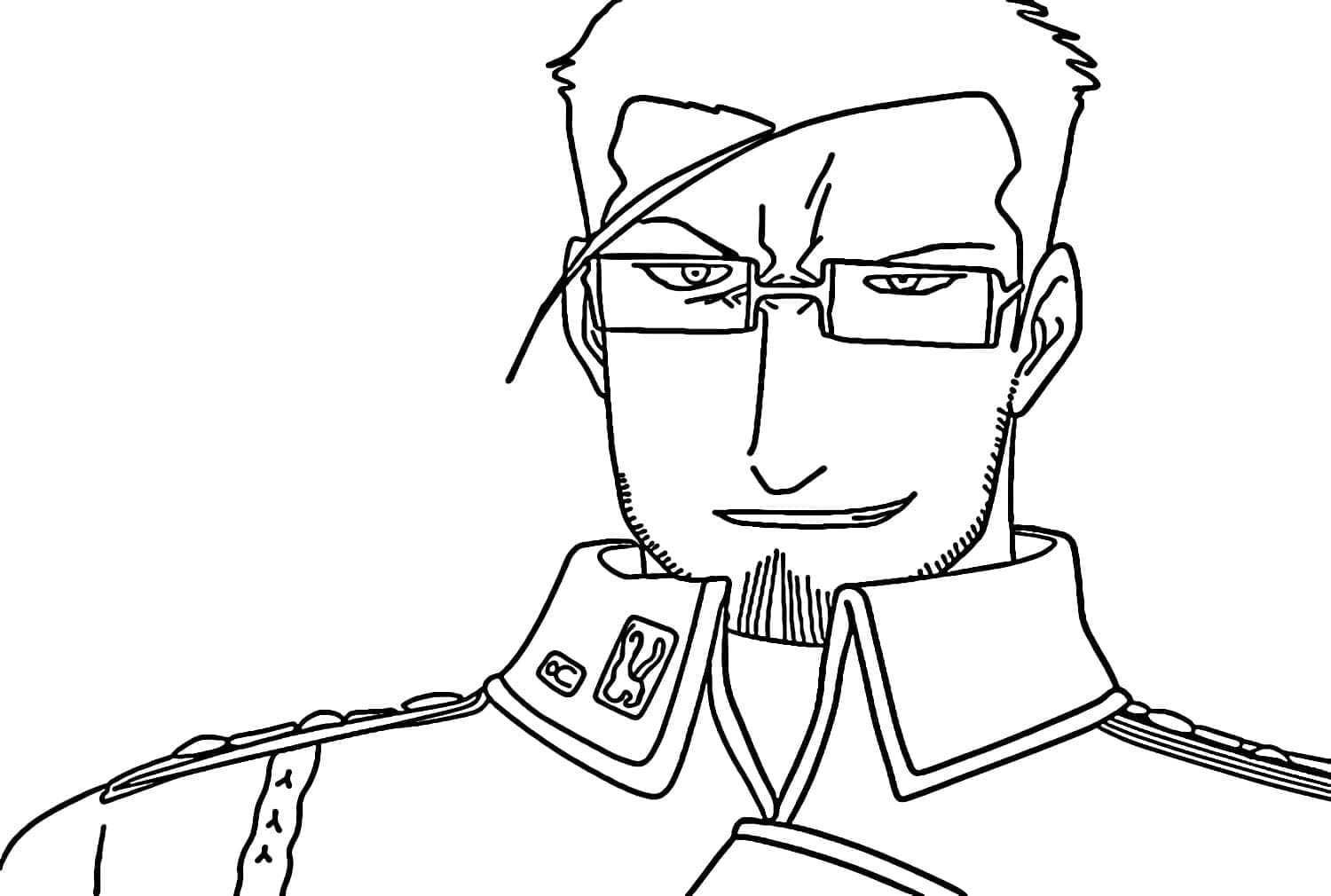 Coloriage Cool Maes Hughes