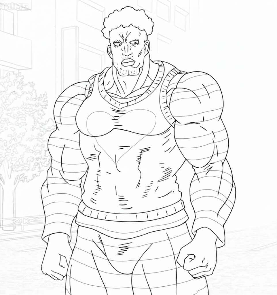 Coloriage Cool Pri-Pri Prisonnier