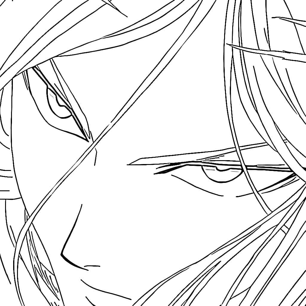 Coloriage Flashy Flash One Punch Man