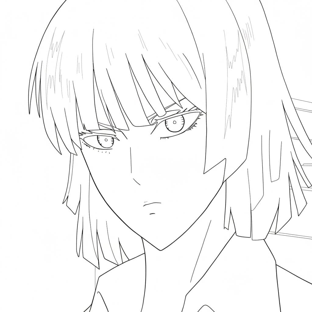 Coloriage Fubuki