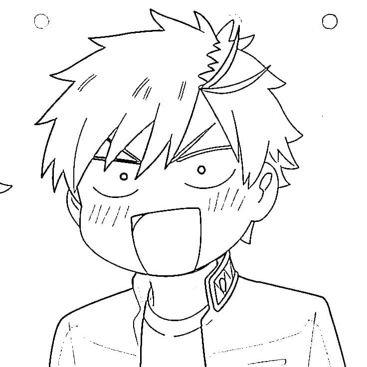 Coloriage Haruka Sakura à imprimer