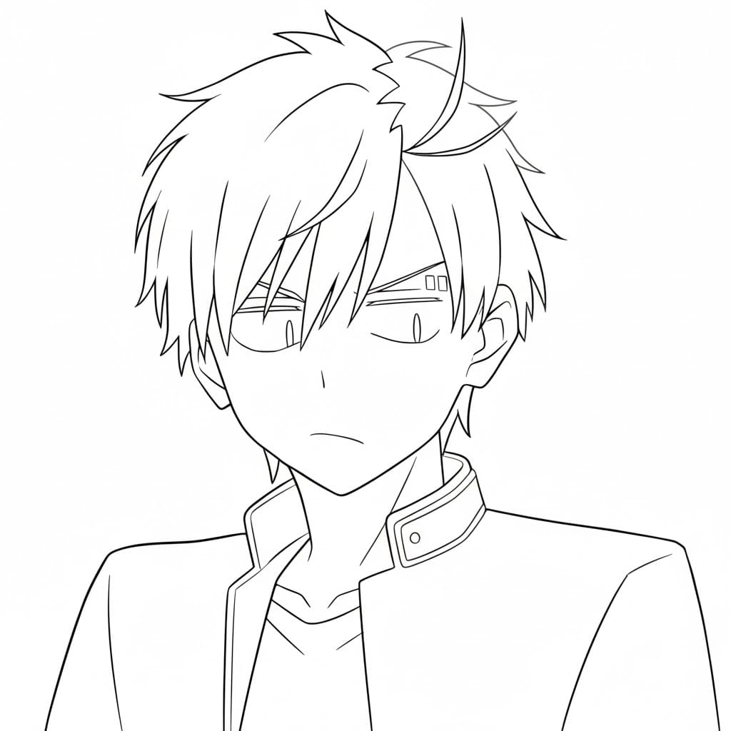 Coloriage Sakura Haruka