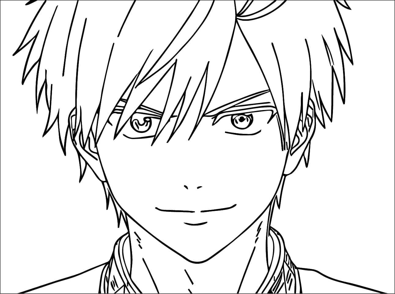 Coloriage Haruka Sakura Wind Breaker