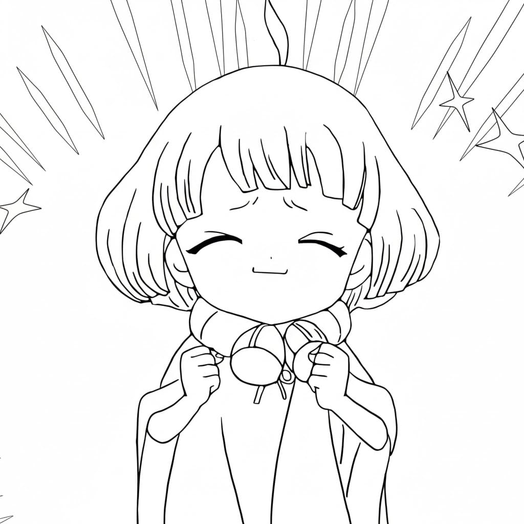 Coloriage Ouah Suika