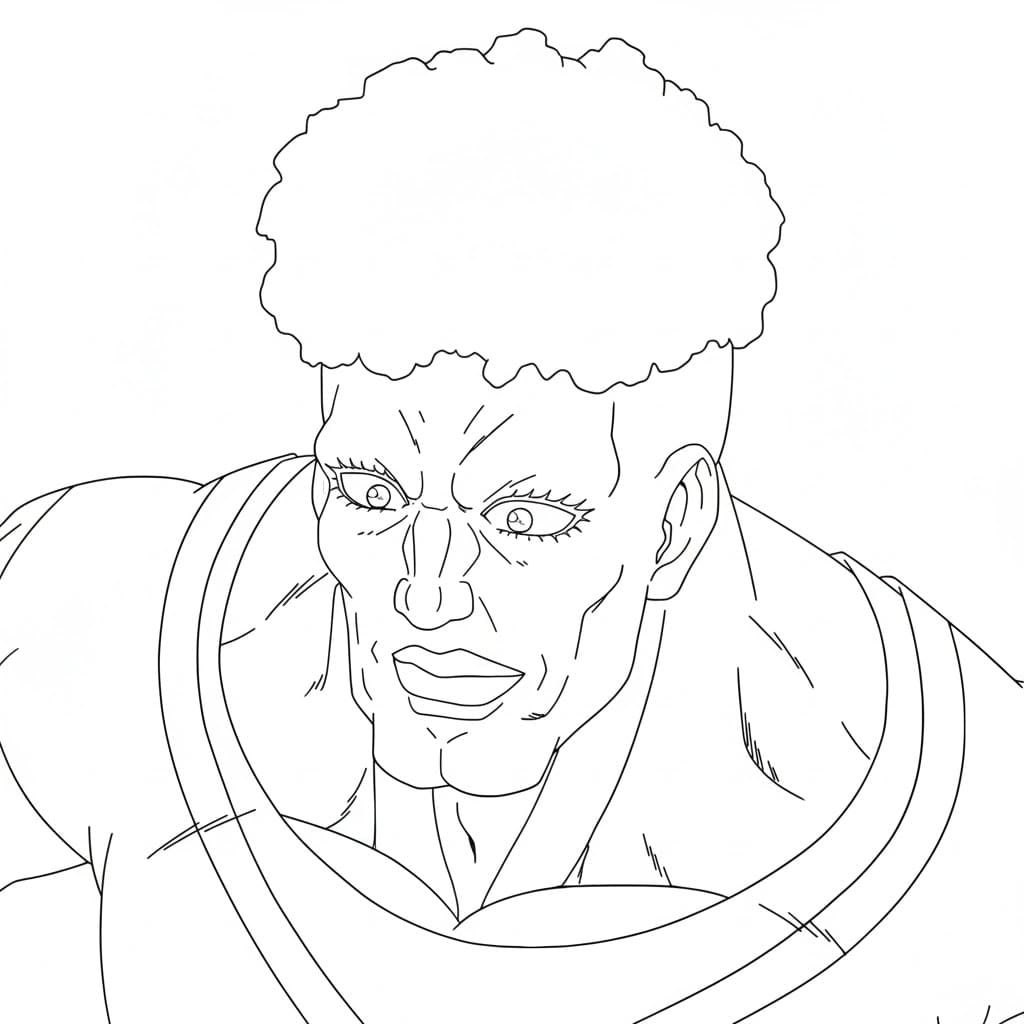 Coloriage Pri-Pri Prisonnier