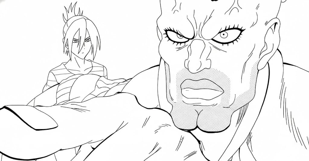 Coloriage Pri-Pri Prisonnier Sérieux