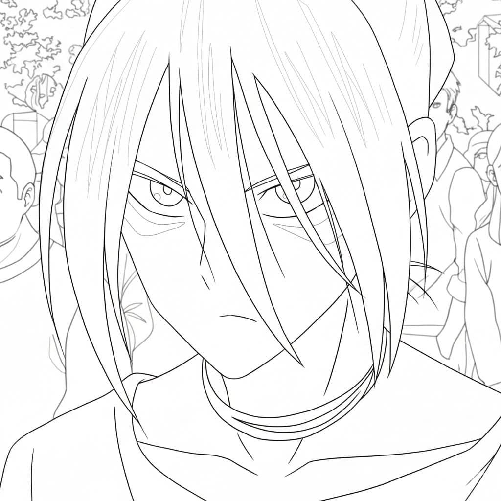 Coloriage Speed o Sound Sonic de anime One Punch Man