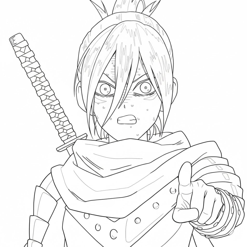 Coloriage Speed o Sound Sonic en colère