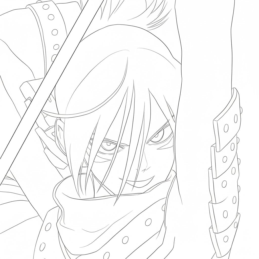 Coloriage Speed o Sound Sonic Souriant