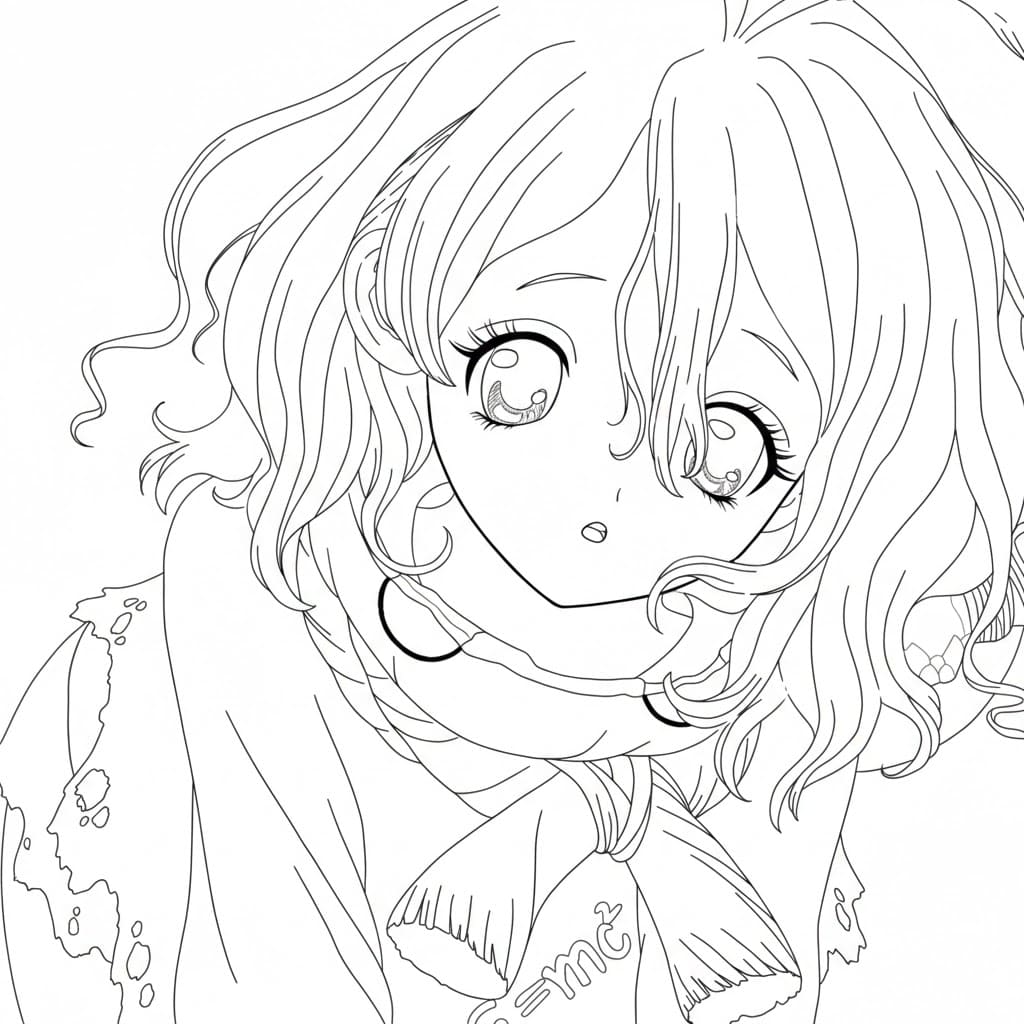 Coloriage Suika beauté