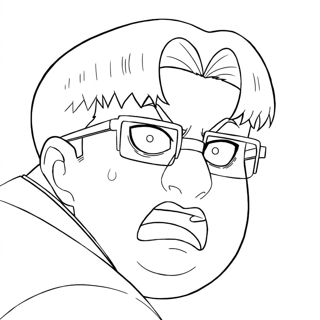 Coloriage Alarme Kinta Sakata