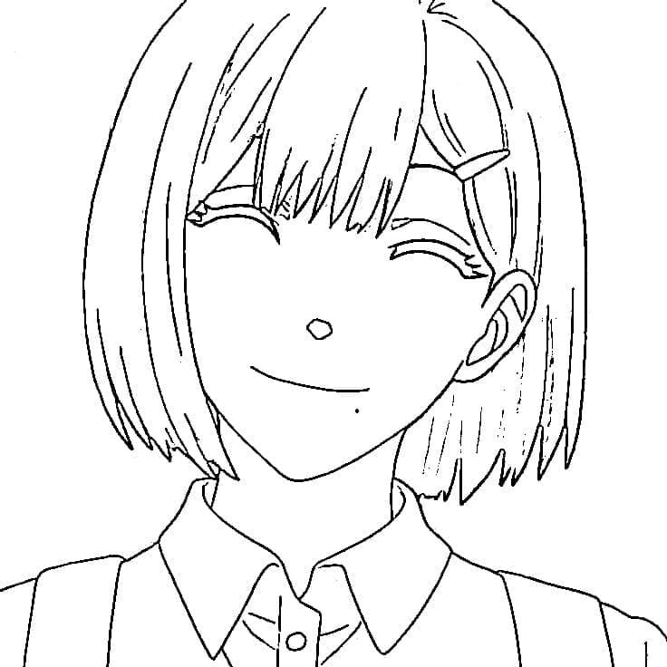 Coloriage Aoi Sakamoto Anime Sakamoto Days