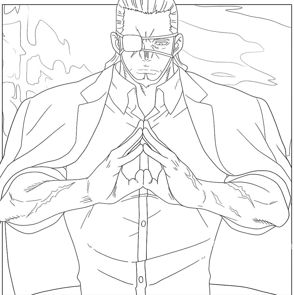 Coloriage Burns en Prière