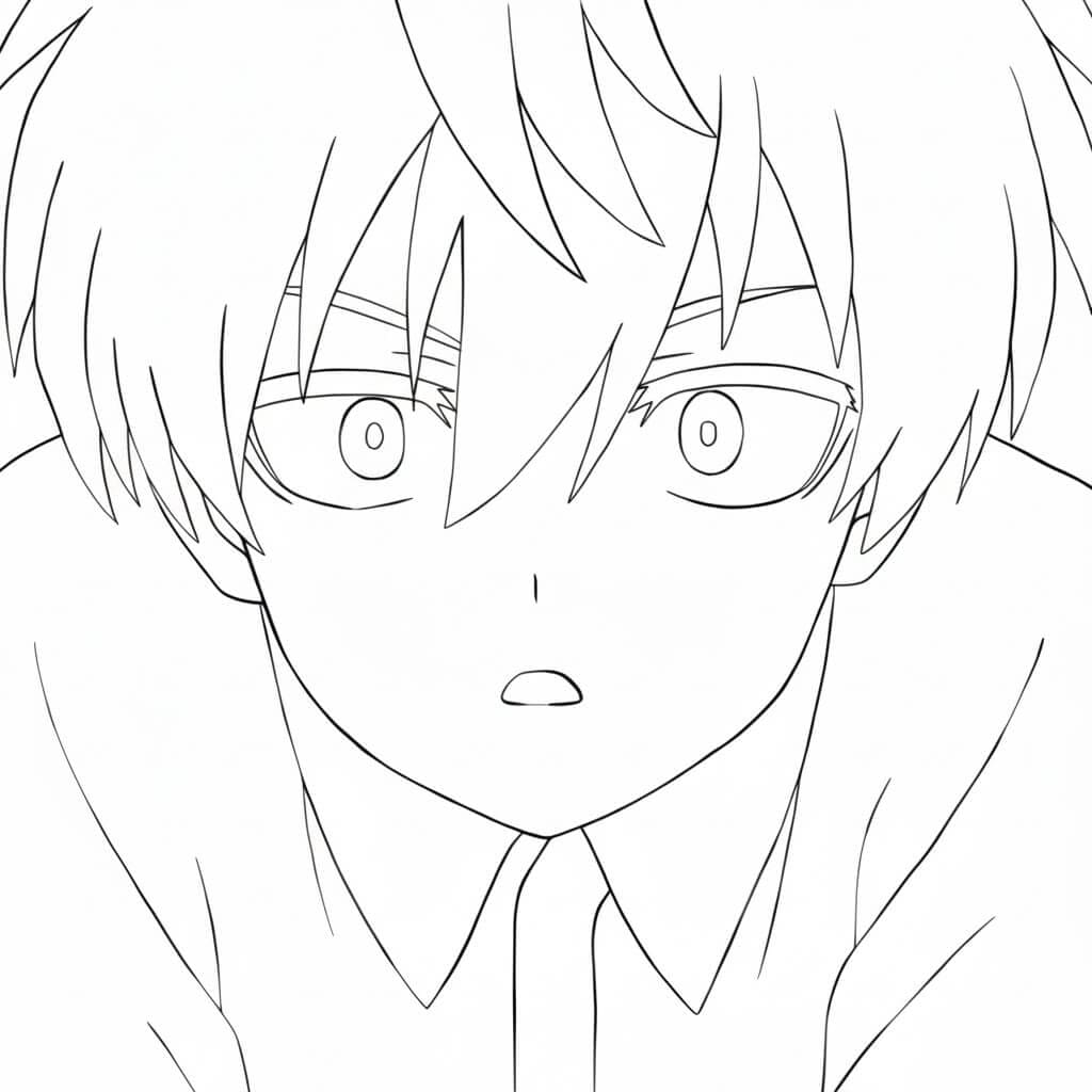 Coloriage Child Emperor One Punch Man