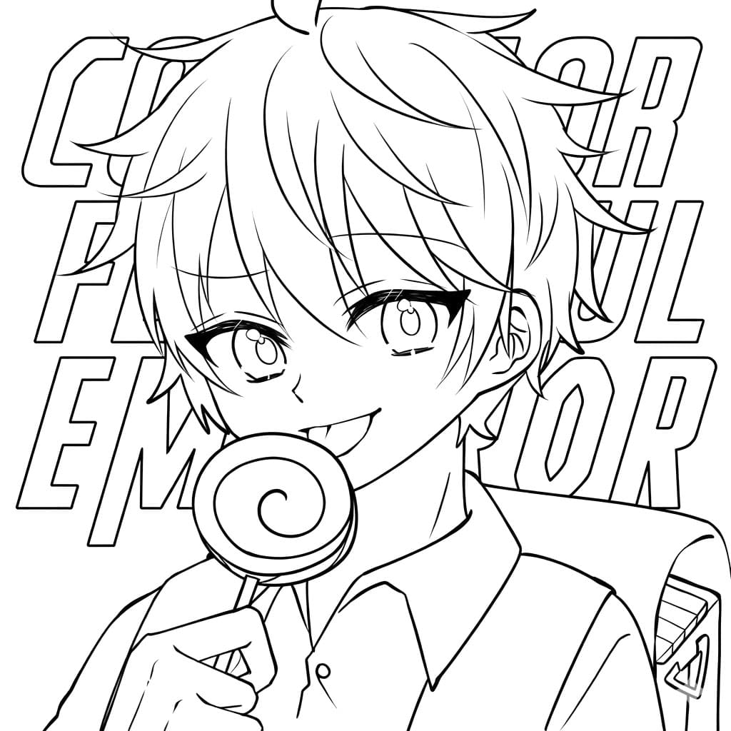 Coloriage Child Emperor