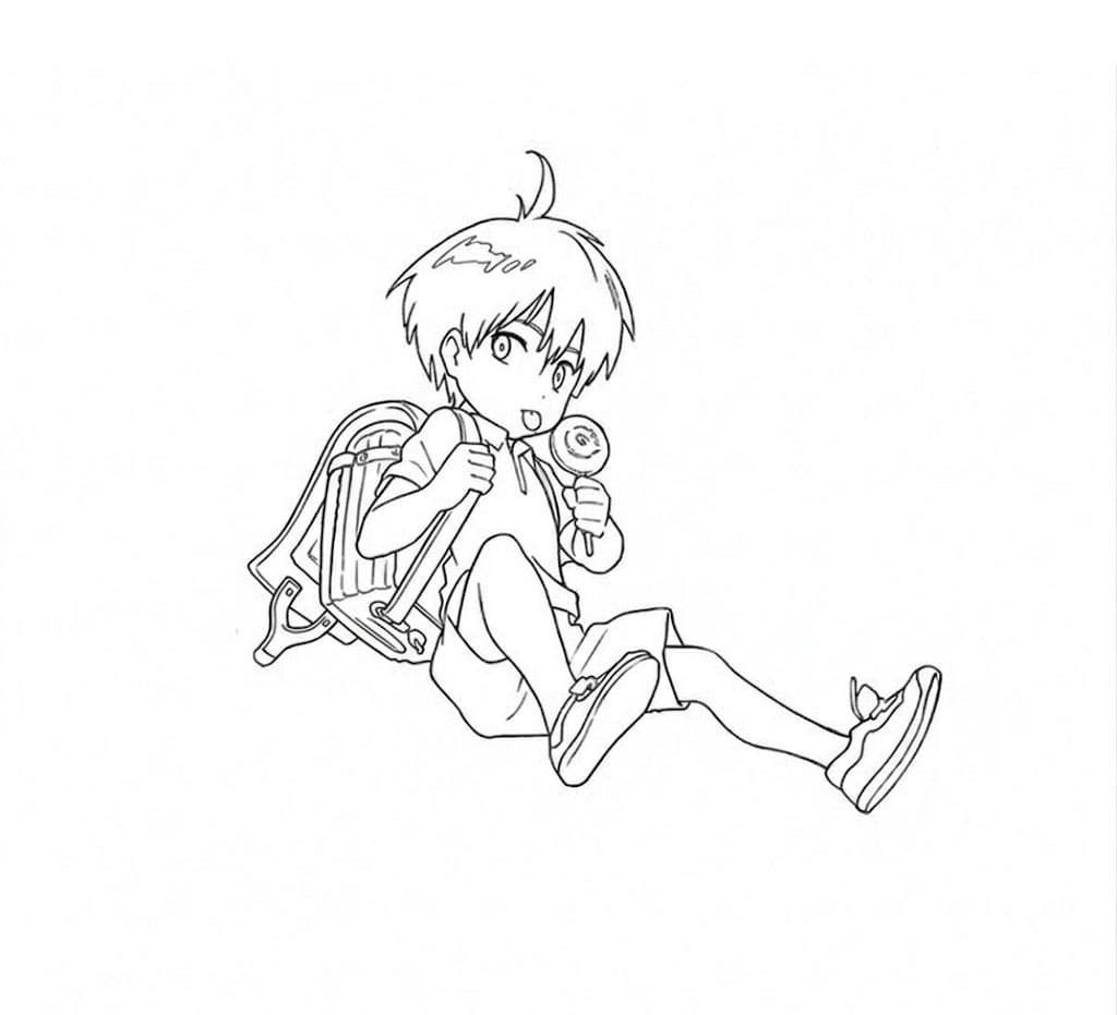 Coloriage Child Emperor vol