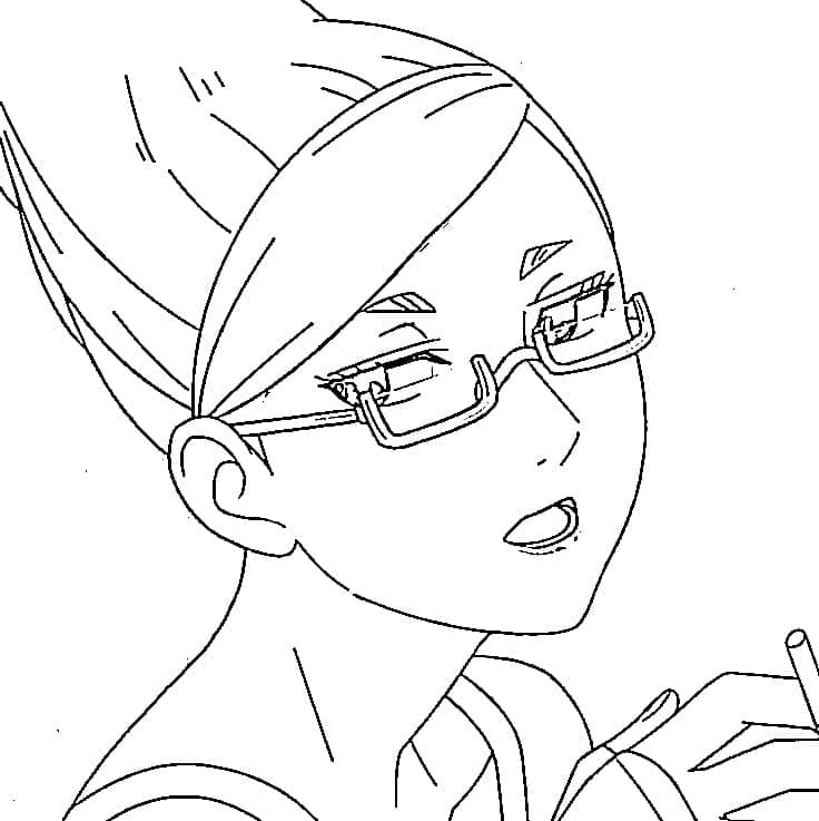 Coloriage Cool Seiko Ayase