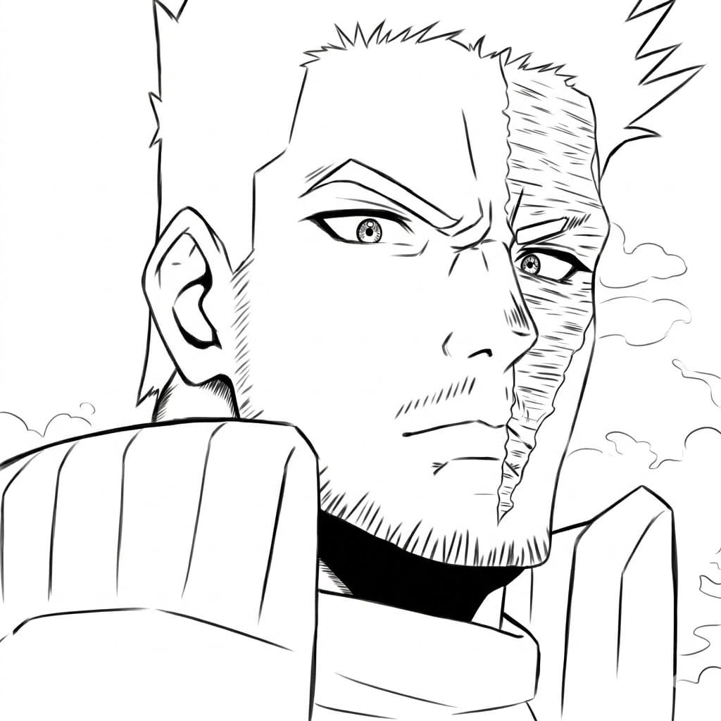 Coloriage Endeavor affronter