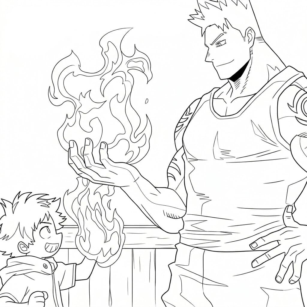 Coloriage Endeavor entraînement