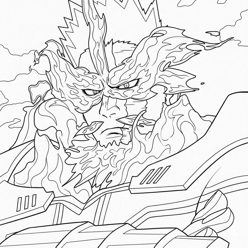 Coloriage Endeavor est cool