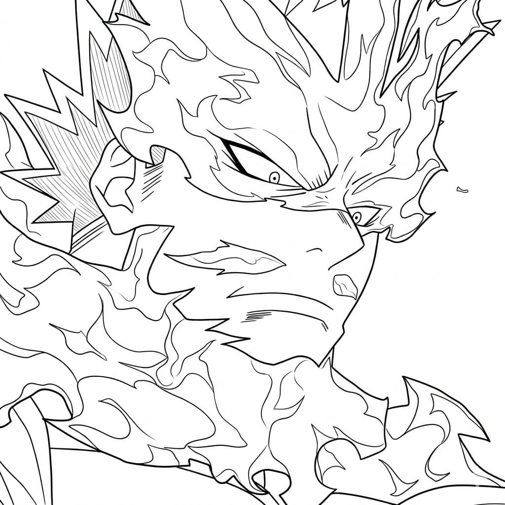 Coloriage Endeavor fort