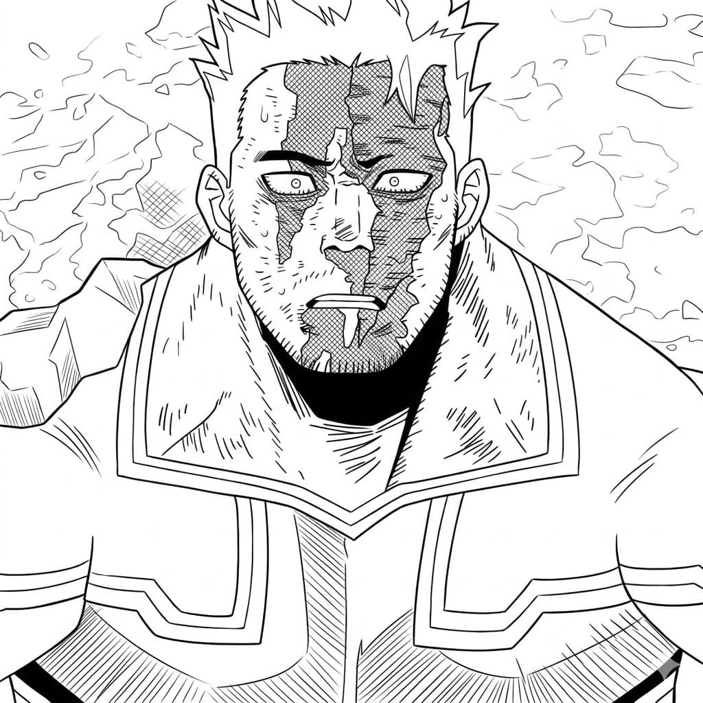 Coloriage Endeavor stupide