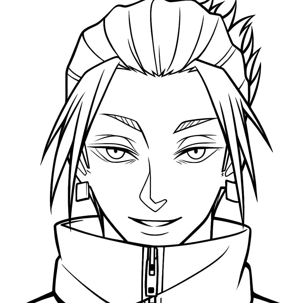 Coloriage Gaku de Anime Sakamoto Days