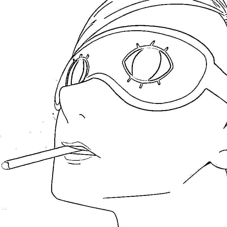 Coloriage Gratuit Seiko Ayase