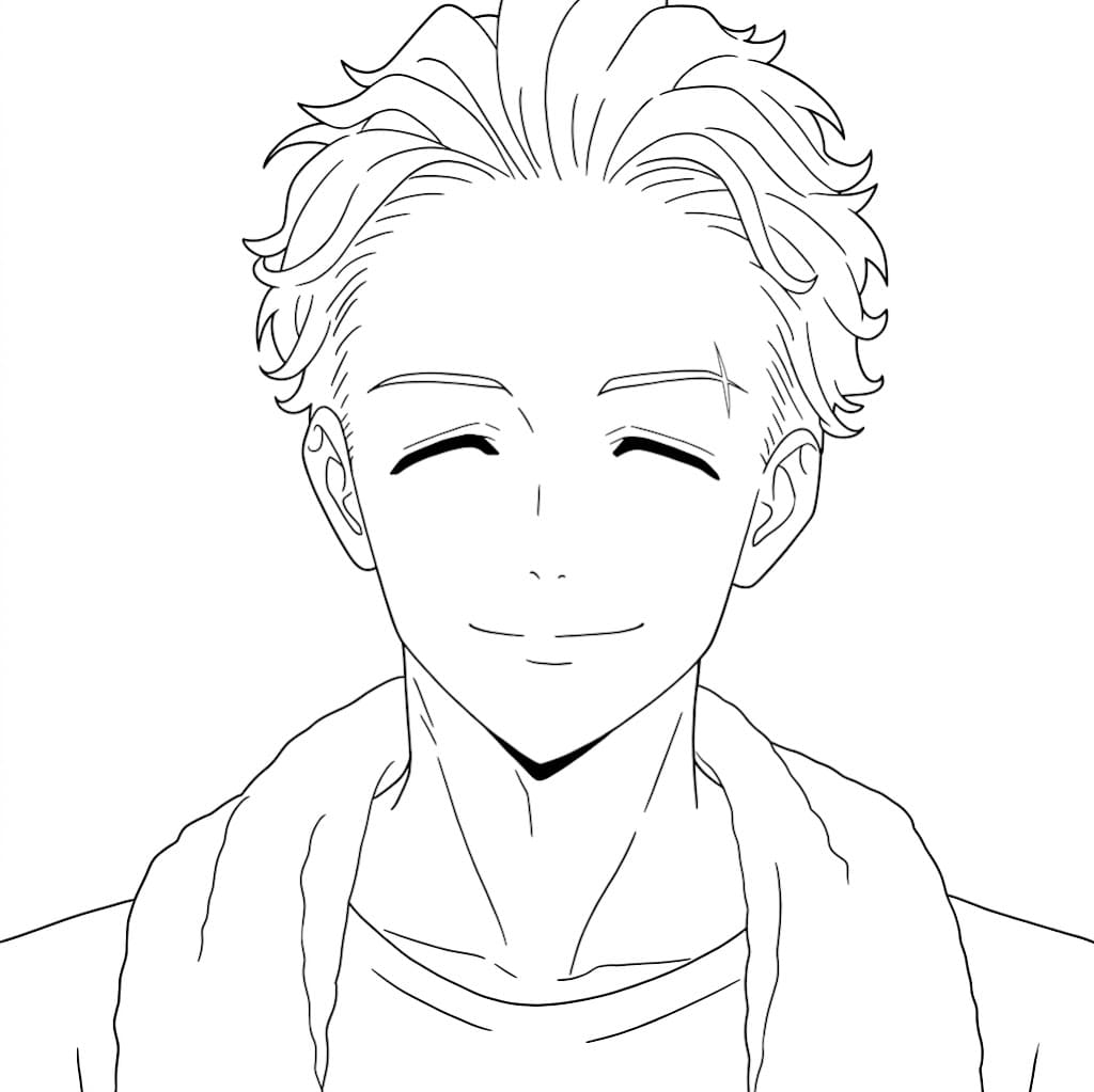 Coloriage Hajime Umemiya